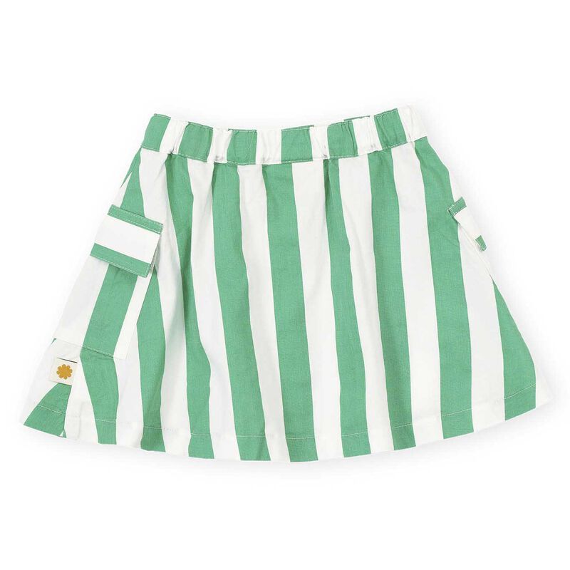 Goldie + Ace Happy Stripe Pocket Skirt 3-5Y image number 2
